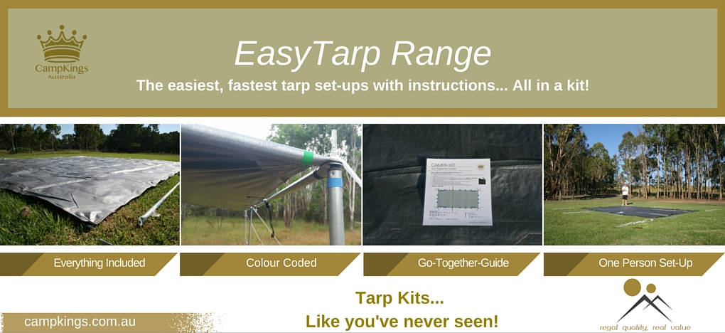EasyTarp Range | CampKings Australia